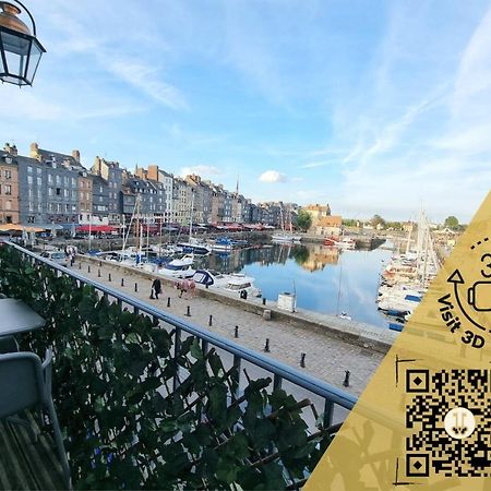Апартаменты Le Balcon Du Port Онфлёр Экстерьер фото